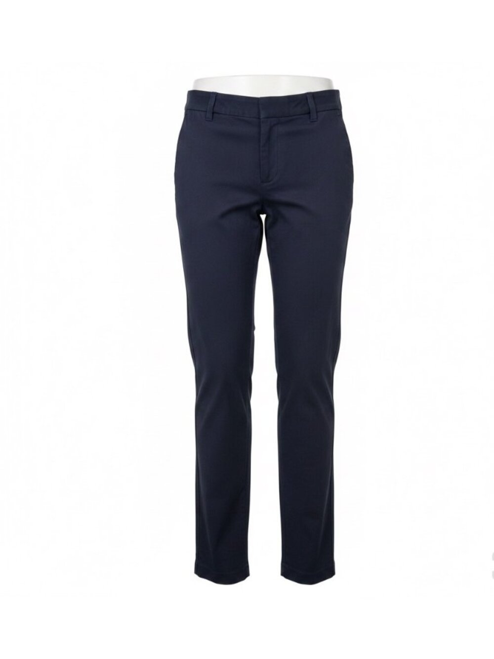 J. Crew Womens Black Cotton Stretch Slim Fit Dress Pants Classic Style Size 2